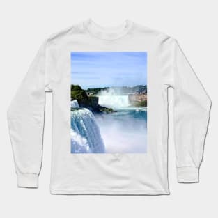 Niagara Falls NY - View From the American Side Long Sleeve T-Shirt